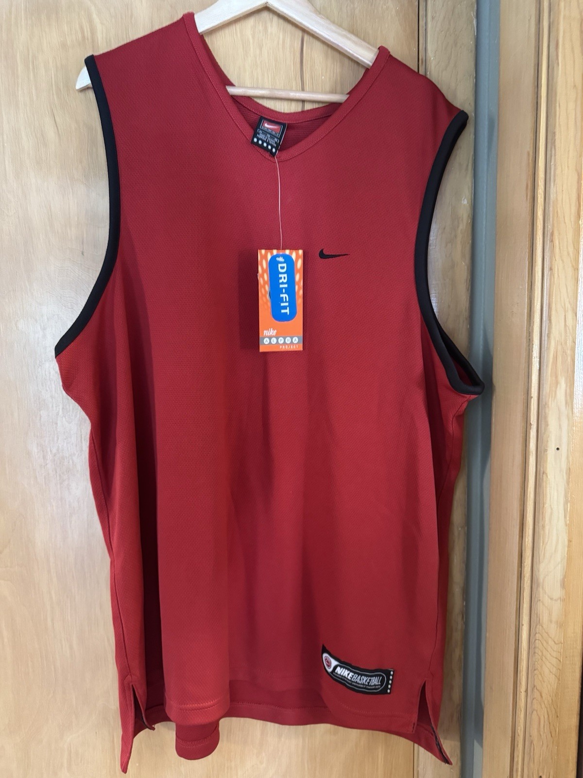 Men’s XL Nike Alpha Project Red With Black Trim tank New Old Stock With Tags. gallery