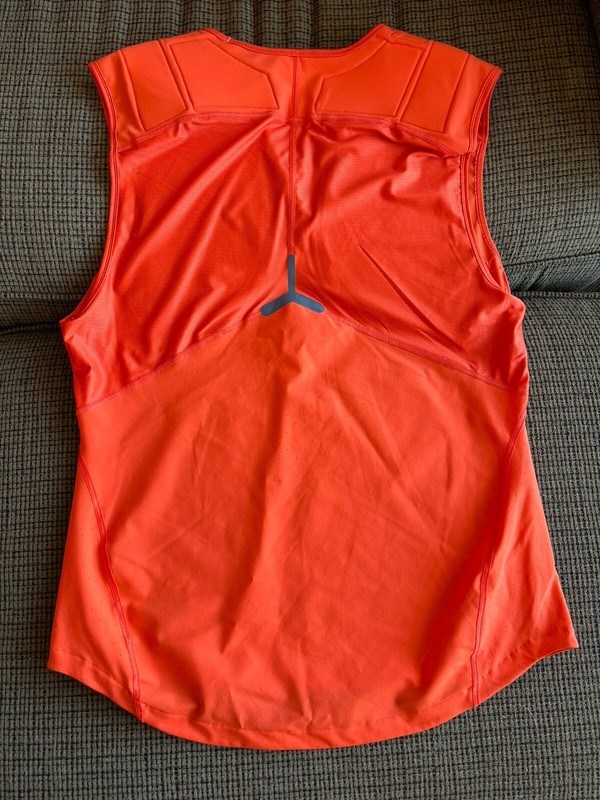 Nike Speed Vapor Mens Dri Fit Padded Training Football Shirt Orange XL - NWOT! gallery