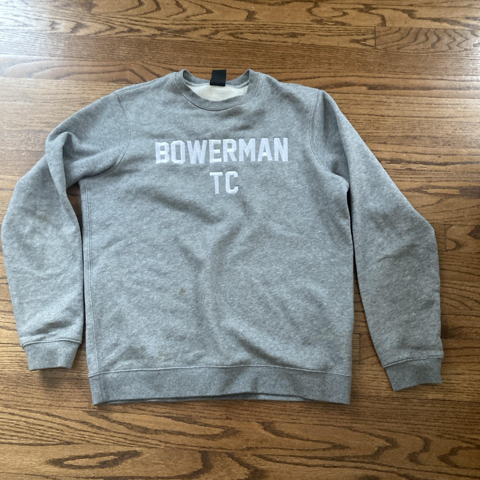 Unisex Nike Pro Elite Bowerman Track Club TC Crewneck Sweatshirt Size M Grey gallery