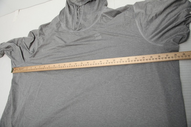 Duluth Trading AKHG Alaskan Hardgear Tun-Dry Hooded Shirt Mens 3XL Gray Hiking gallery