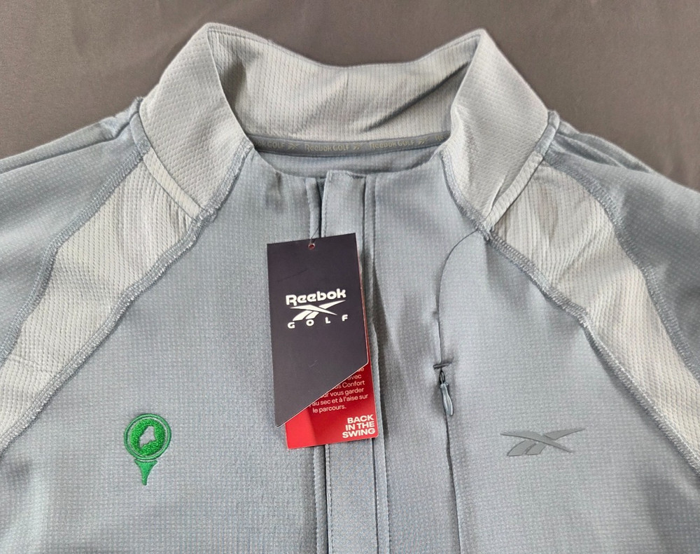 Reebok Golf Men’s 1/4 Zip Pullover Large Long Sleeve Shirt - NWT MSRP $75