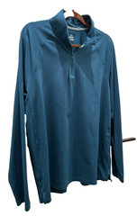 under armour SWEATER ***LARGE – LONG SLEEVE-ZIPPER- TEAL