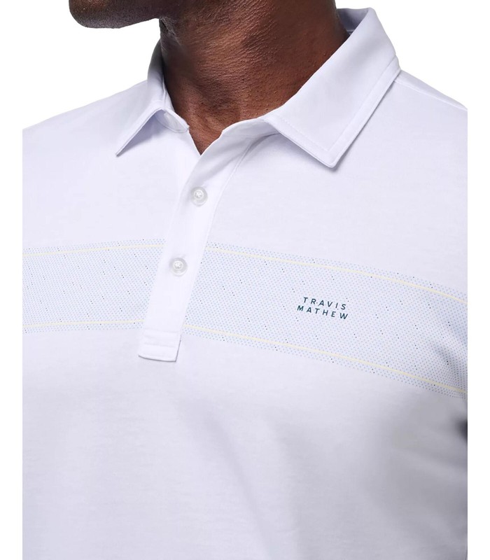 Travis Mathew Men's Deck Navigator Short Sleeve Polo gallery