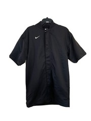 NIKE FEAR OF GOD X NBA SHOOTING SHIRT BUTTON UP [CU4686 010] JERRY LORENZO SZ XS