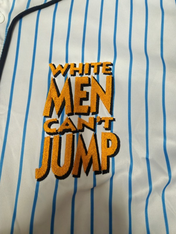 White Men Cant Jump Exclusive Jersey Movie Chalk line SPIKE LEE gallery