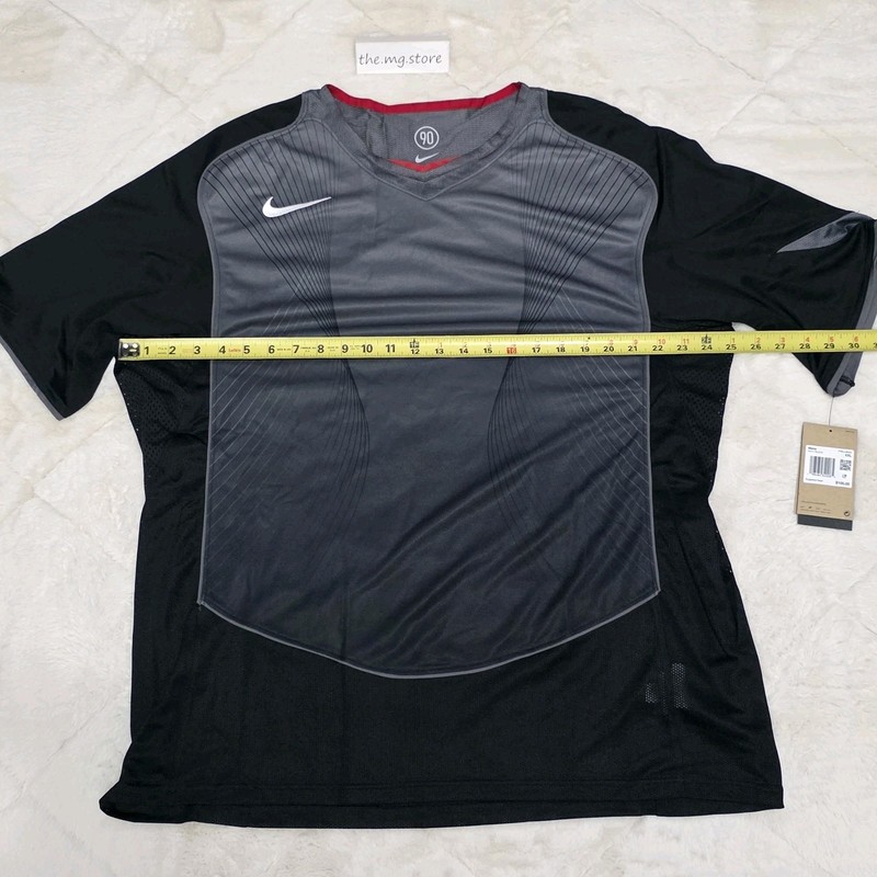 Nike Total 90 Dri-FIT Retro Soccer Jersey Black HV1178-010 Men Sz 2XL gallery