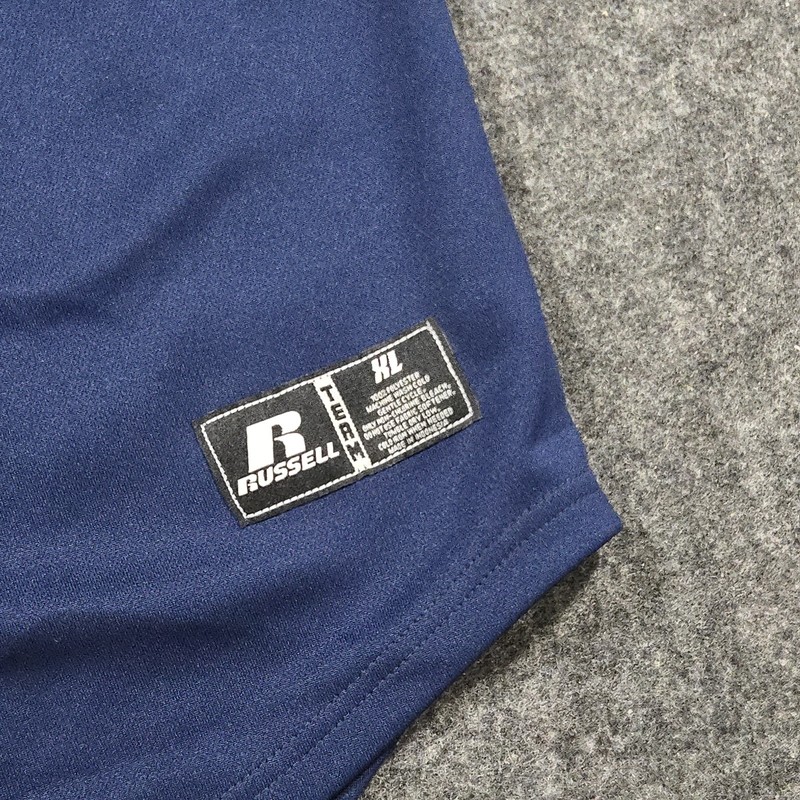 Russell Athletics Omega Billiards Pool Player Baseball Jersey Shirt Button Sz XL gallery
