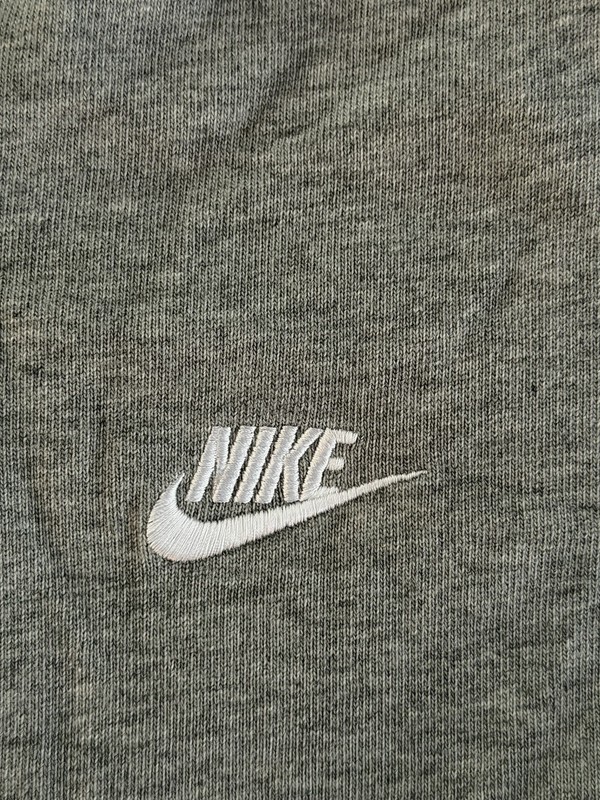 Nike Mens Club Fleece Long Sleeve Henley Shirt Gray FZ6630-010 Medium gallery