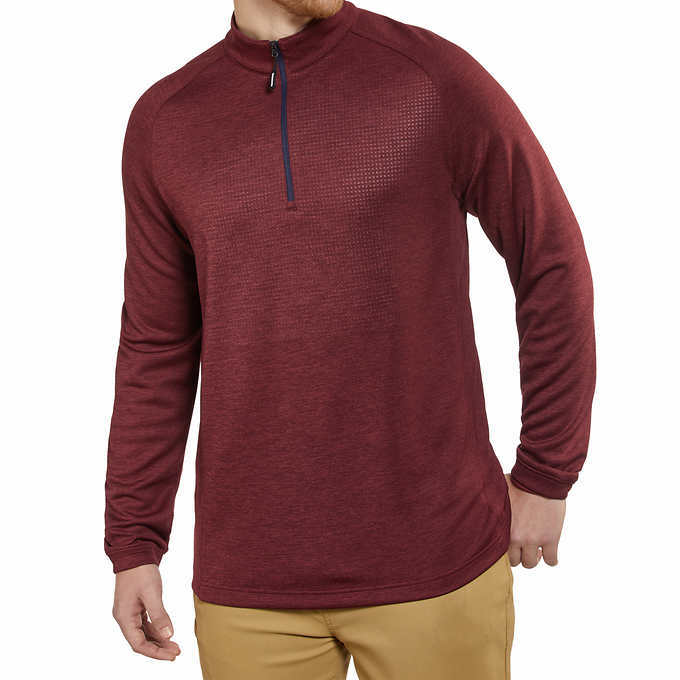 NWT Bolle Performance Men’s Quarter Zip Lightweight Pullover gallery