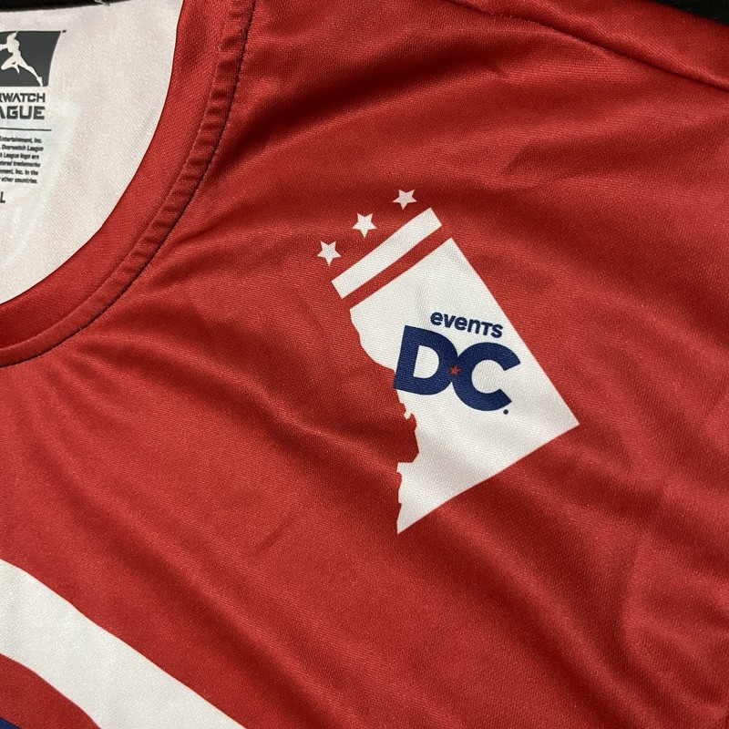 Overwatch League Jersey Washington DC Justice Blizzard E-Sports 2XL Into The AM gallery