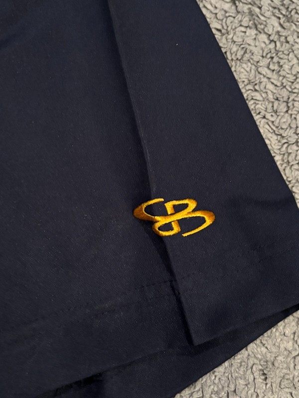 Boombah Short Sleeve Pullover Mens XS Blue Yellow 1/4 Zip Baseball Coaching gallery