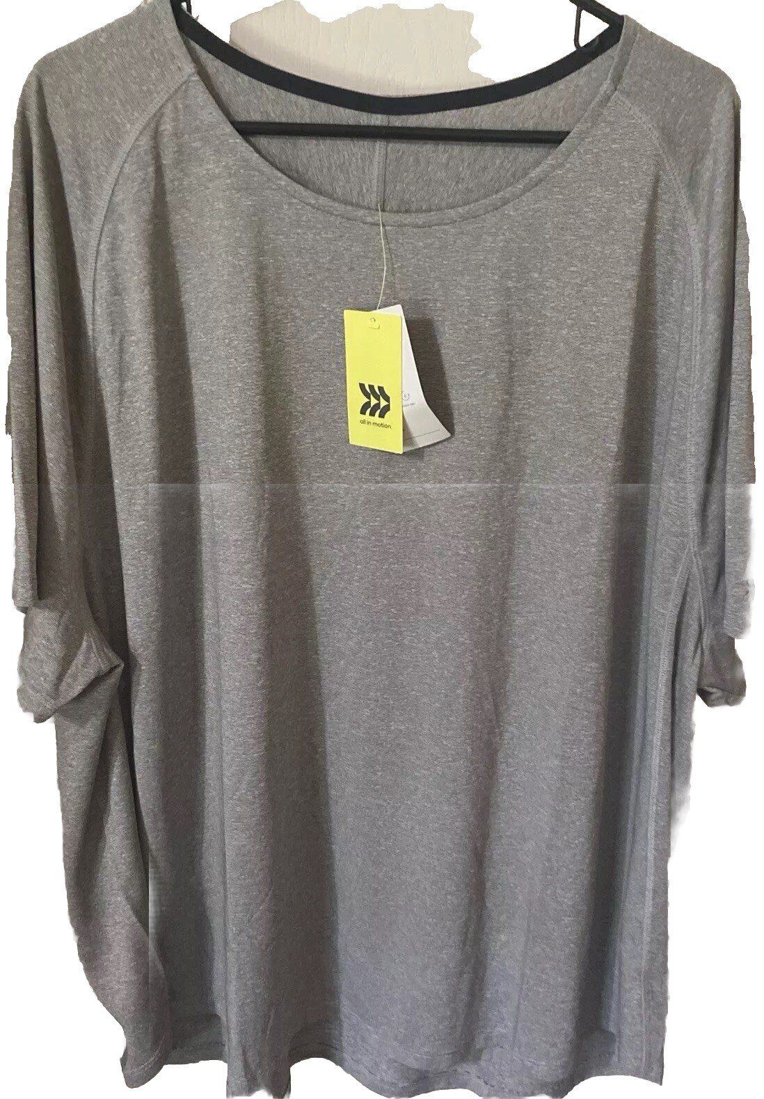 Men's All in Motion™ Heather Black All In Performance Tee 3XL Quick Dry NWT gallery