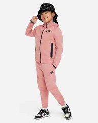 Nike Teens Tech Fleece Full-Zip Set – Size 7 – Little Kids 2-Piece Hoodie & Pant