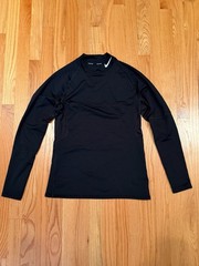 Nike Pro Dri-FIT Men’s Black Turtleneck Long Sleeve Slim Fit Top Size S