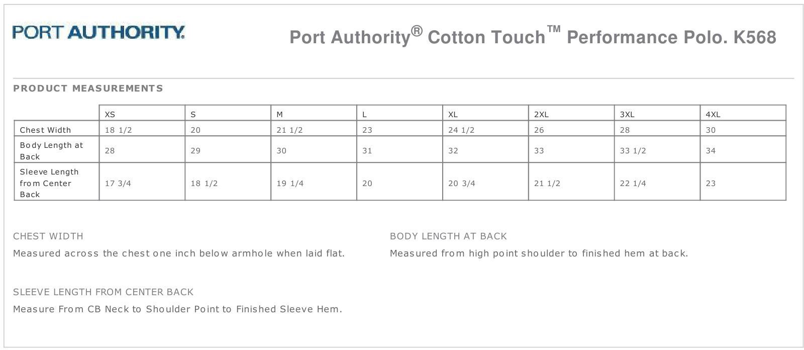 Port Authority Cotton Touch Performance Polo Shirt K568 gallery