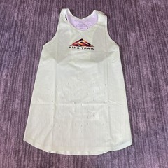 Nike Trail Dri-FIT Running Tank Shirt Mens Small Green Perforated FD5819-376
