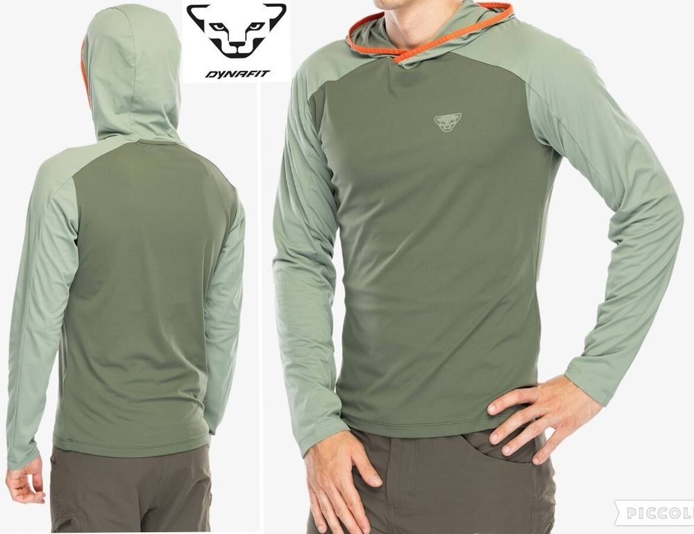 DYNAFIT traverse sun hoodie 40+ UV protection light breathable anti odor mens S