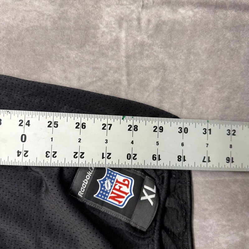 Vintage Reebok NFL Oakland Raiders Jerry Rice 80 Jersey Black Mesh Size XL gallery