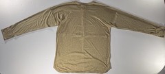 NWOT Nike Yoga Dri-FIT Crew Long Sleeve Top Mens Large Sandalwood Tan