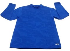Tek Gear Performance Mens Medium Blue Camo Long Sleeve Running Athletic Shirt