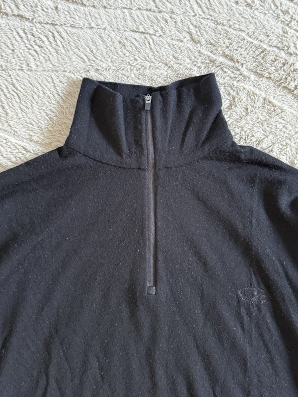 Icebreaker 260 Merino Wool Bodyfit Zone Half-Zip Long Sleeve Mens Size Large gallery