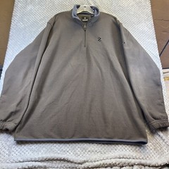 Izod Perform X Men’s Large Pullover Sweatshirt Brown 1/4 Zip Up XL