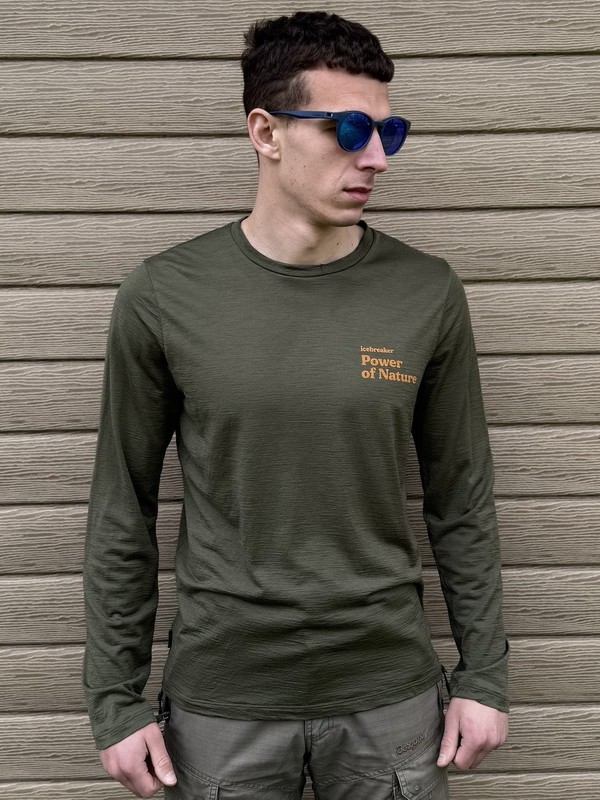 Icebreaker Tech Lite LS Tee Merino Wool Long Sleeve Shirt Men S Power Of Nature gallery