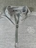 TravisMathew Pullover Mens Large Gray 1/4 Zip Long Sleeve Logo gallery