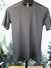 Patagonia Men’s Size Medium Capilene 1 Silkweight Short Sleeve Top Black