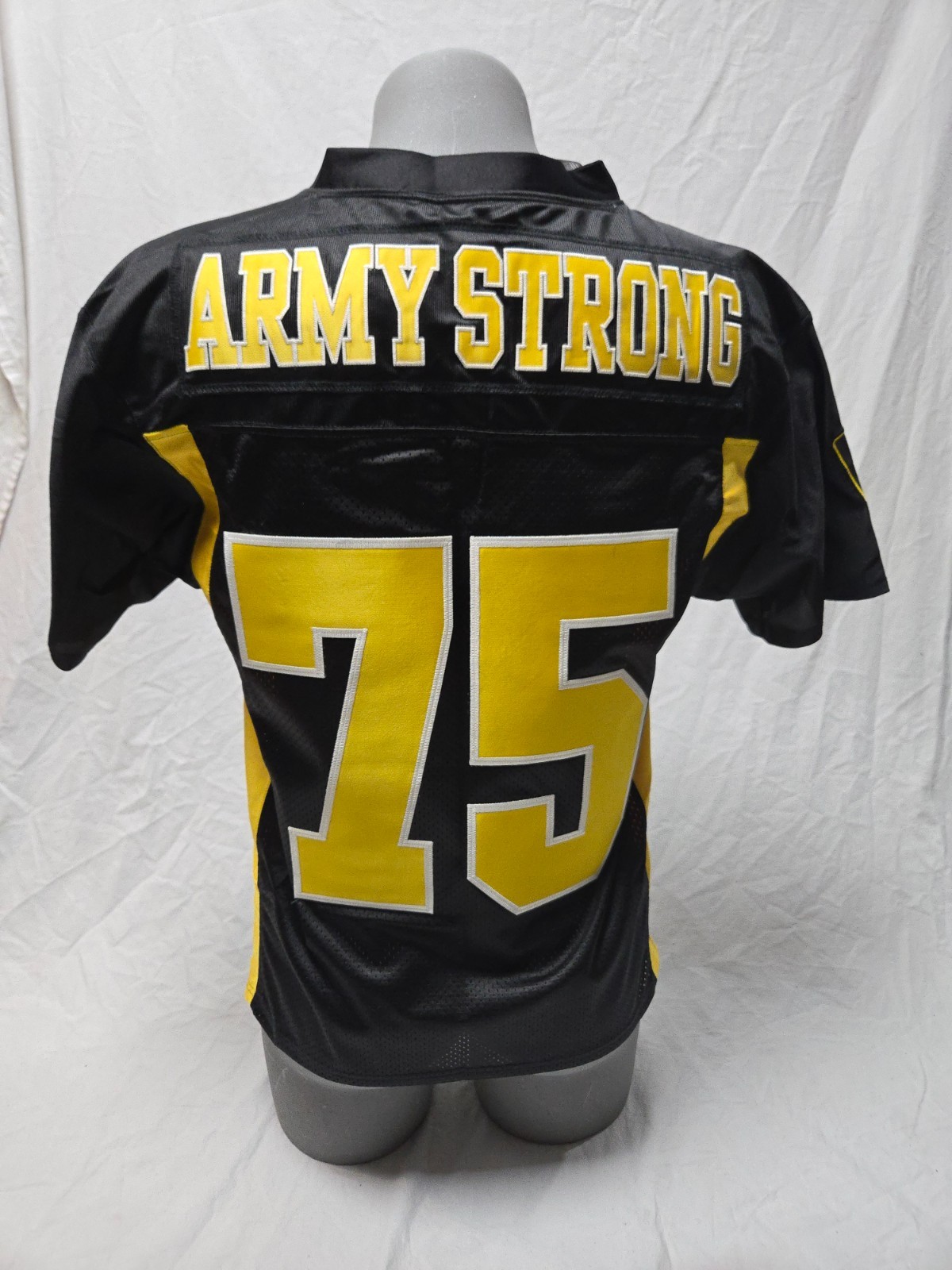 *NEW W TAG* ARMY STRONG Football Jersey Military BATTLEFIELD COLLECTION-Men M gallery