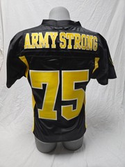 *NEW W TAG* ARMY STRONG Football Jersey Military BATTLEFIELD COLLECTION-Men M