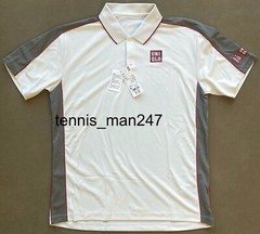 Uniqlo Roger Federer RF 2019 French Open Halle Tennis Polo Shirt DRY-EX M – NWT