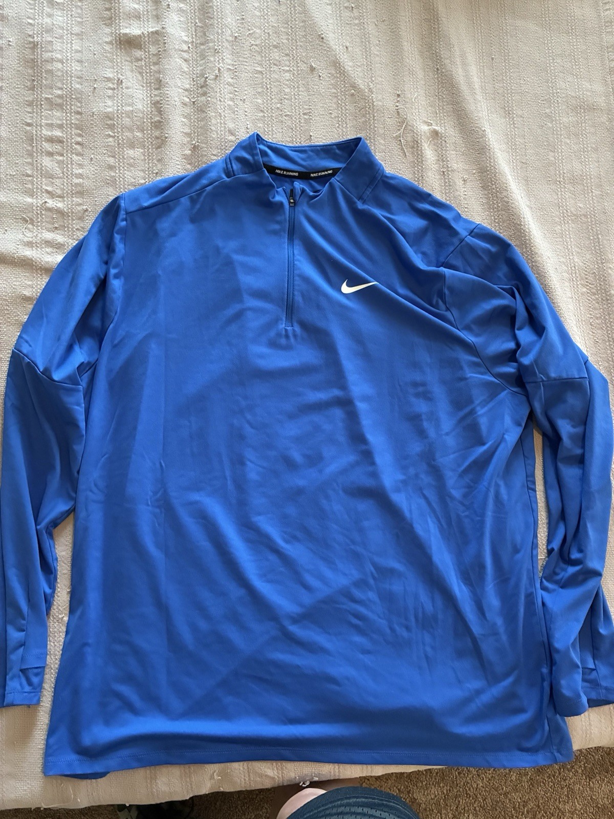 Nike Dri-Fit 1/4 Zip Blue gallery