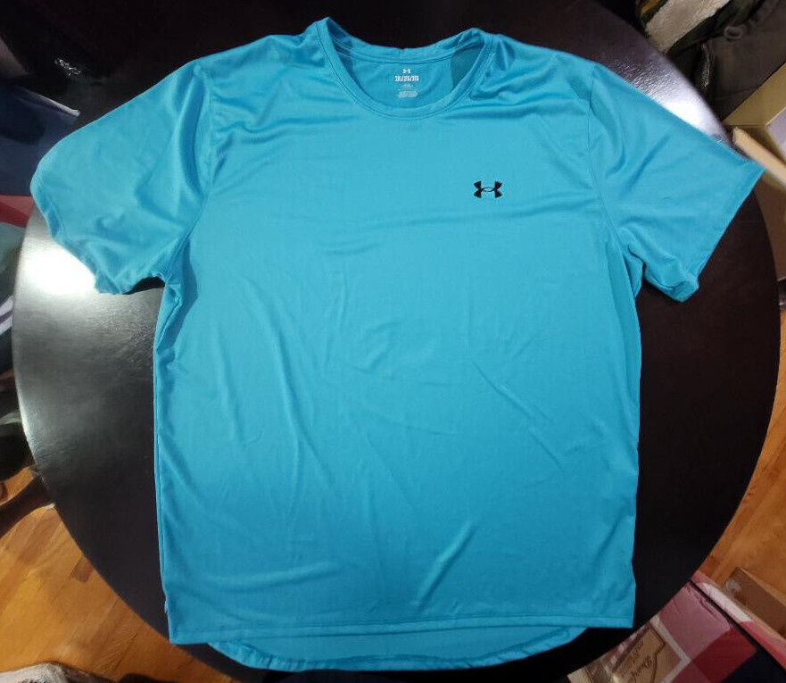 MEN'S Under Armour Peformance Short Sleeve SHIRT SIZE 2XL NWT gallery
