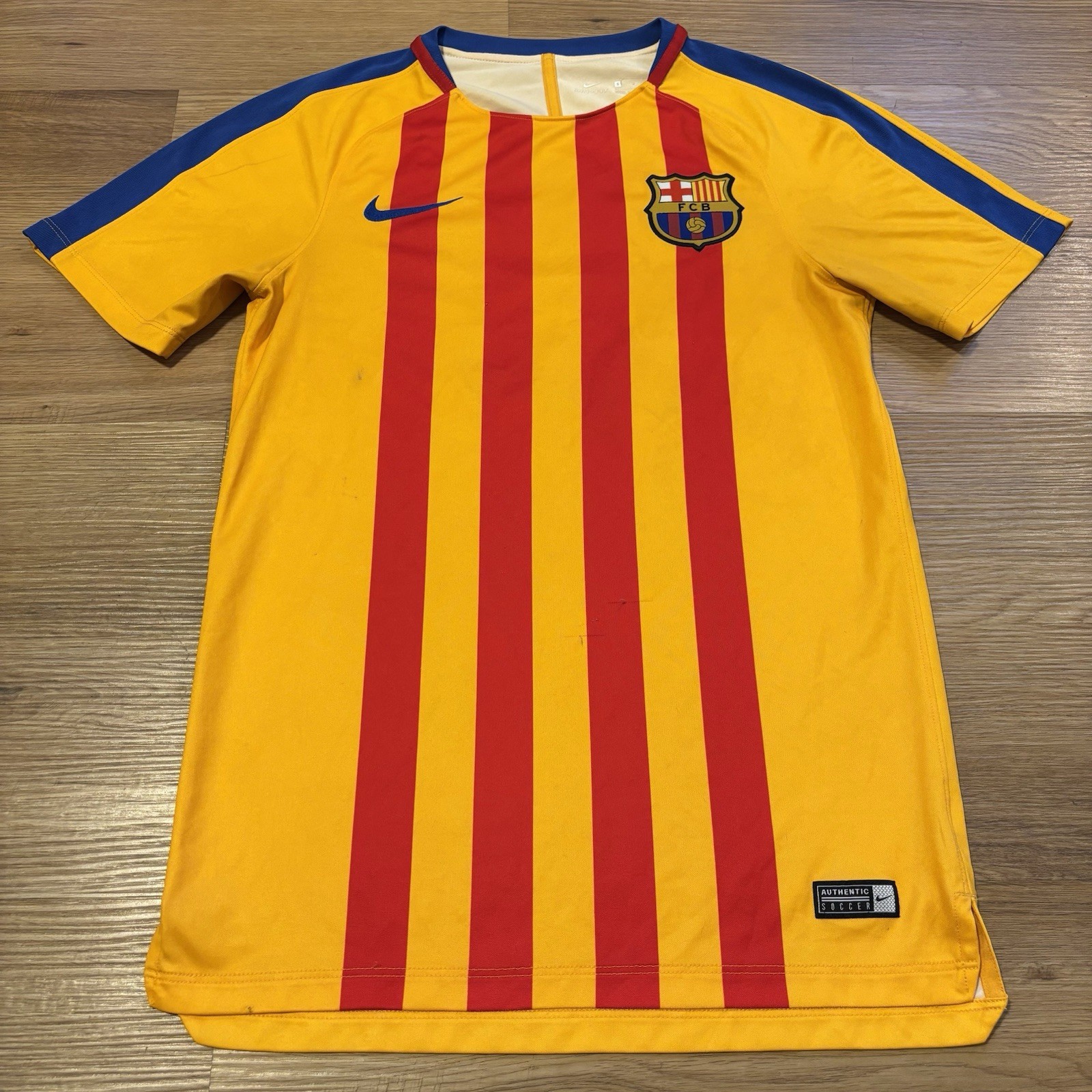 Nike Dri-Fit FCB Barcelona Jersey Men’s Small 2017-18 Training Soccer Shirt beko gallery