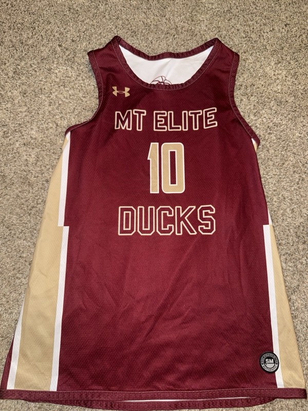 Under Armour Reversible MT Elite Ducks #10 Basketball Jersey Tank Men’s SM gallery