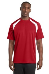 Sport-Tek Dry Zone Colorblock Crew T478