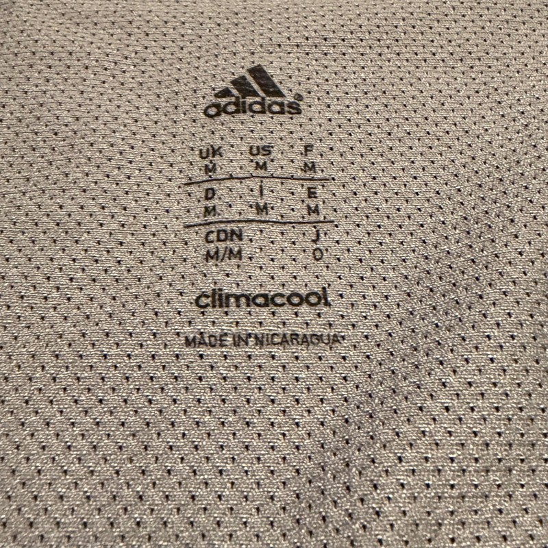 Adidas Climacool Padded Compression Tank Top Mens Medium Grey Football Rib Shirt gallery