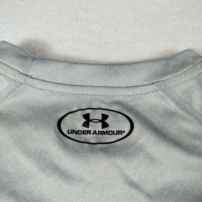 Under Armour T Shirt Mens Large Gray Athletic Athleisure Active Training Workout gallery