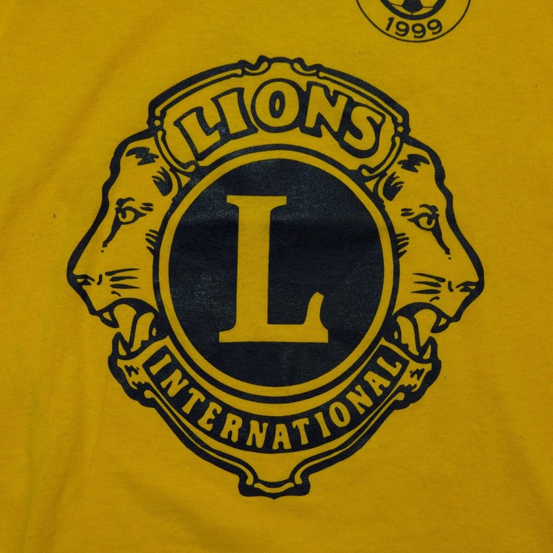 Rare Vintage SOFFE Lion’s International O.A.A. 1999 Soccer Jersey T Shirt 90s S gallery