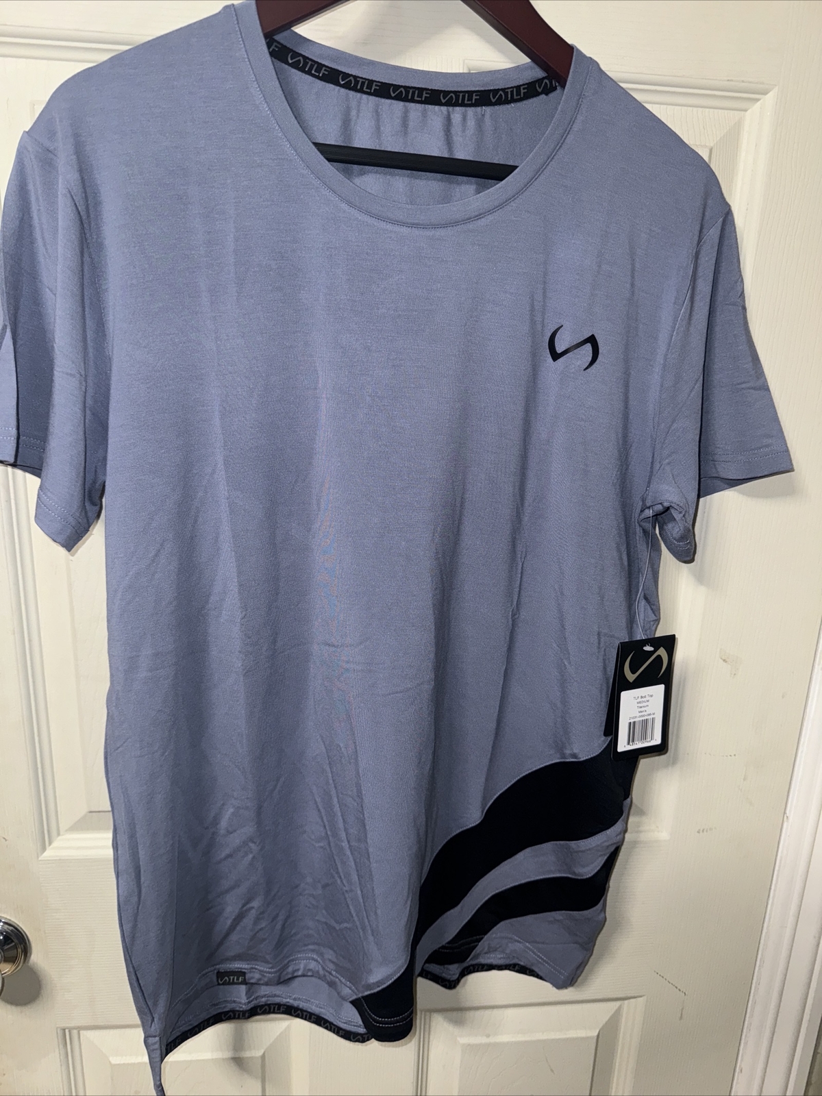 2pcs Men's TFL Bolt Top Titanium And Elevate Heather Deep Teal T-Shirt. New gallery