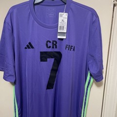 Adidas Jerseys Football Soccer Purple XL TABELA 23 Jsy Men Kd7604 Number 7 Cr