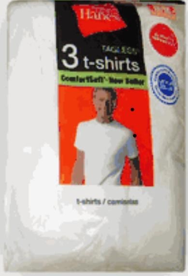 3 in a pack 100% cotton slightly imperfet T shirt Under shirt gallery
