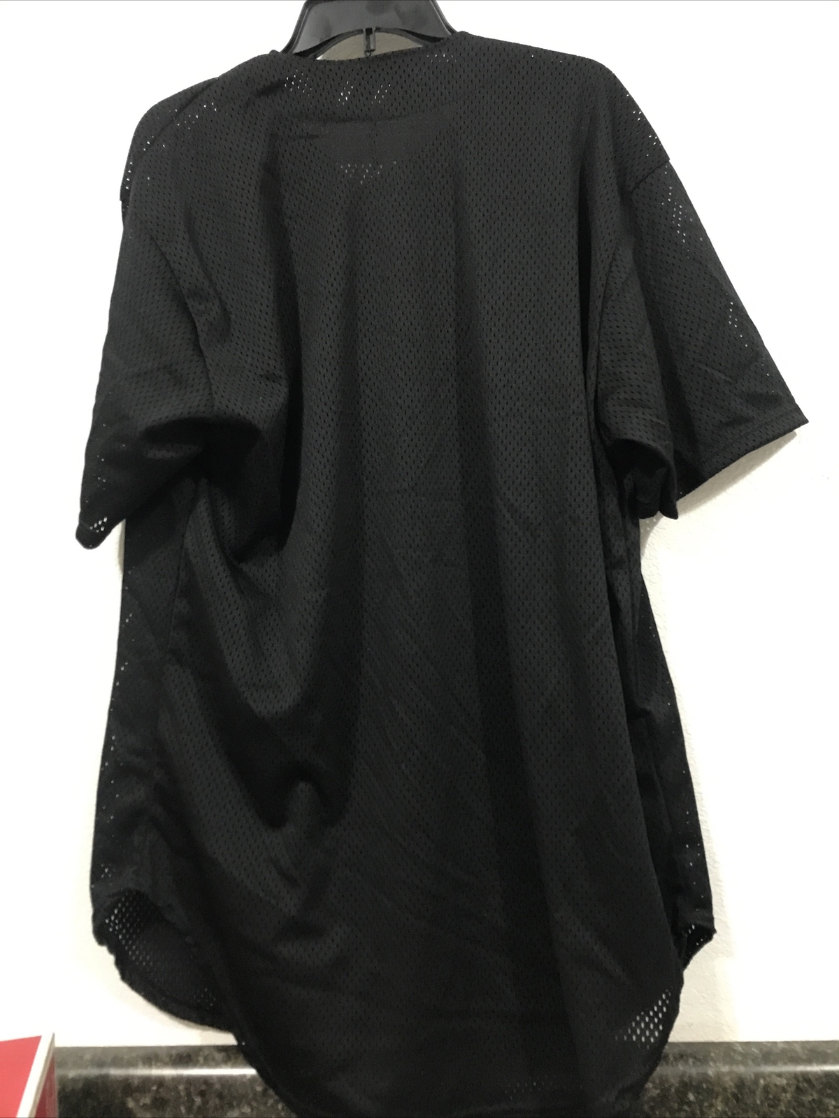 Sports Belle Men’s Button Front BB Jersey SIZE XLarge Black (11-TW-591) gallery