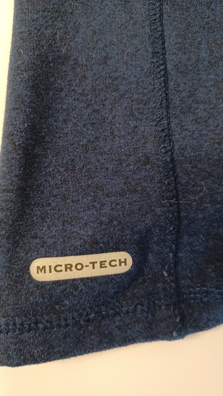 Free Country Men's Shirt Micro- Tech Long Sleeve Blue Size XXL (50-52) EUC gallery