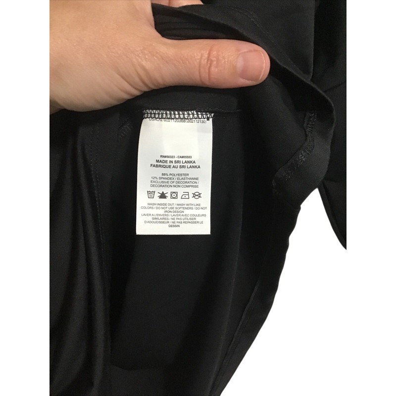 Nike 1/4 Zip Running Top Mens Medium Black Dri-FIT FB8558-010 Reflective Graphic gallery