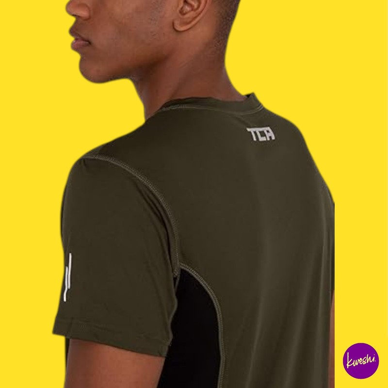 TCA Men's Atomic Quick Dry Performance T-Shirt, Forest Night, UK XXL | EU 56 gallery