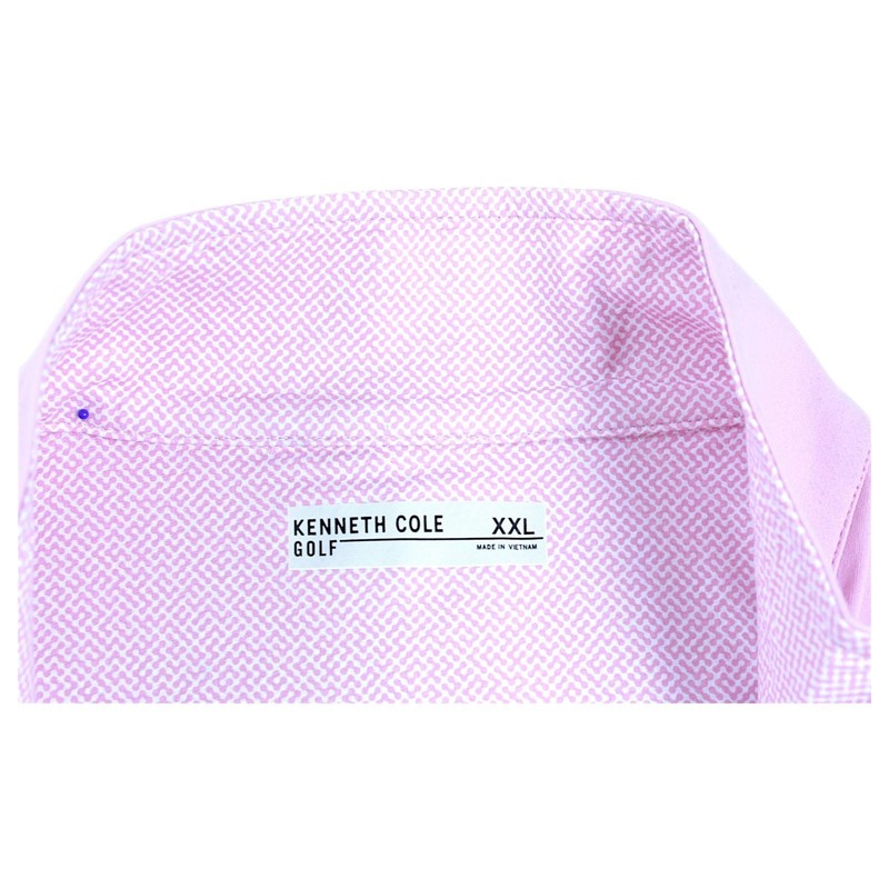 Kenneth Cole Golf Pullover Mens XXL Pink Orchid 1/4 Zip Performance $69 NEW gallery