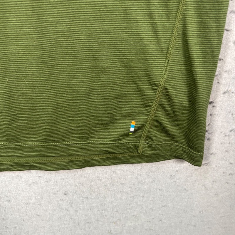 Smartwool Mens Size Medium Green Merino Wool Blend Base Layer T-Shirt gallery