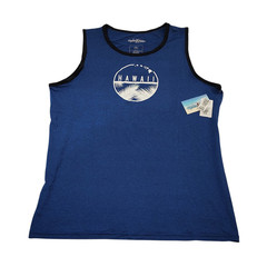 Maui Water Wear Men Tank Top XXL 2XL – Quick Dry UPF 50+ Sun Shirt UVA UVB